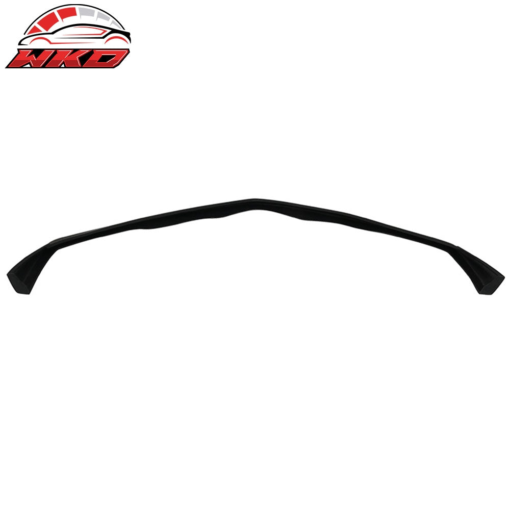 Fits 11-14 Dodge Charger Front Bumper Lip For Non SRT Unpainted PU Chin Spoiler