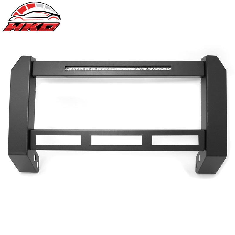 Fits 15-22 Chevrolet Colorado GMC Canyon Bull Bar Front Grille Guard W/LED Light