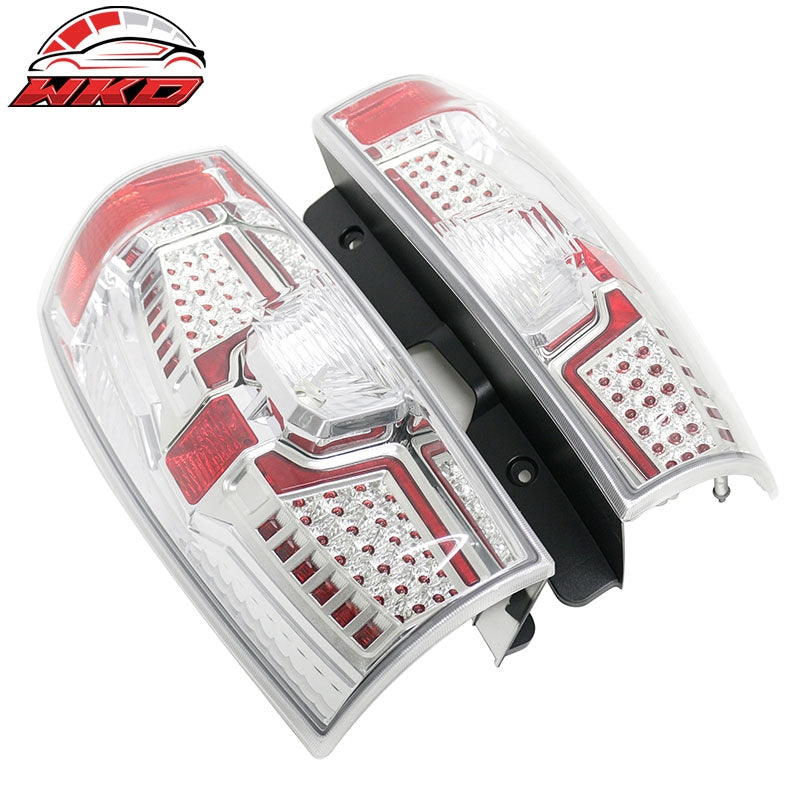 Fits 07-14 Chevrolet Suburban RH LH Tail Lights Rear Brake Lamps W/Clear Lens