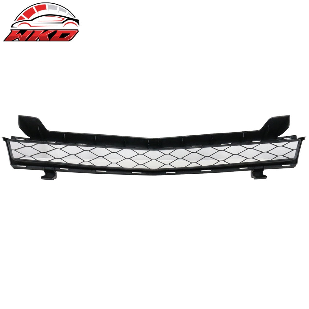 Fits 14-15 Chevy Camaro Z28 Style Front Bumper Upper Mesh Grill Grille Unpainted