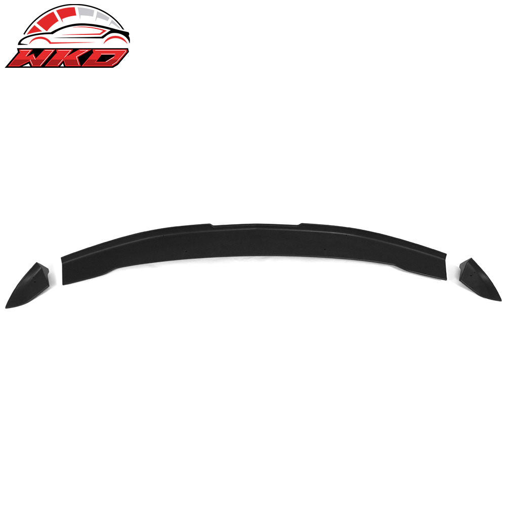 Fits 16-24 Chevrolet Camaro OE Style Rear Trunk Spoiler Wing Lip 3PC Matte Black
