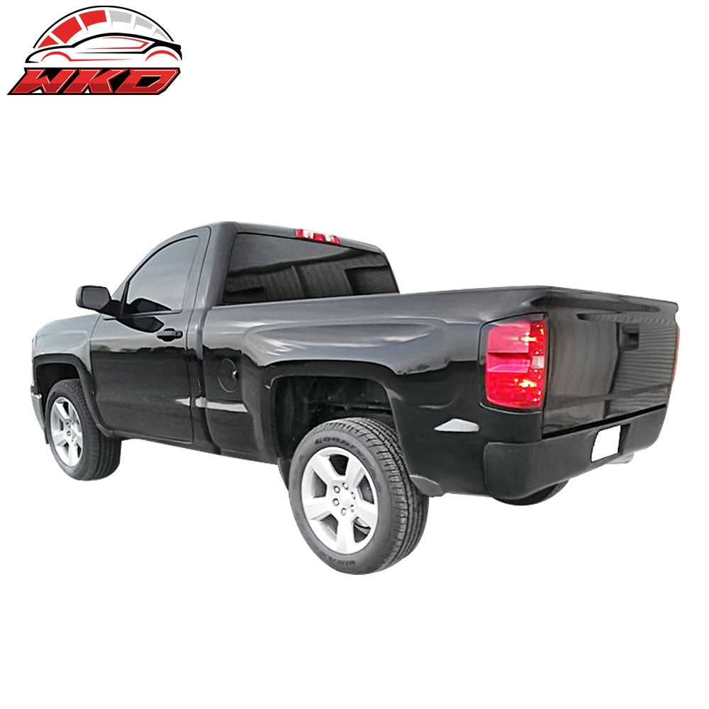 Fits 07-13 Chevy Silverado 1500 2500 3500 Fleetside Roll Pan w/ License Light
