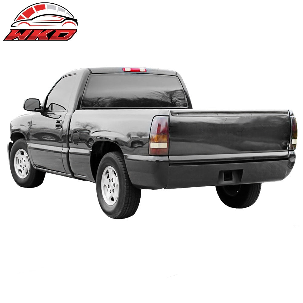 Fits 99-07 Chevy Silverado GMC Sierra 1500 Steel Rear Bumper Roll Pan Unpainted
