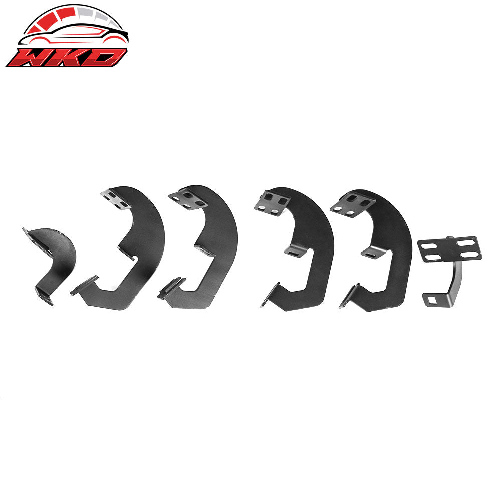 Fits 07-18 Chevy Silverado GMC Sierra Extended Cab IKON V2 Style Running Boards