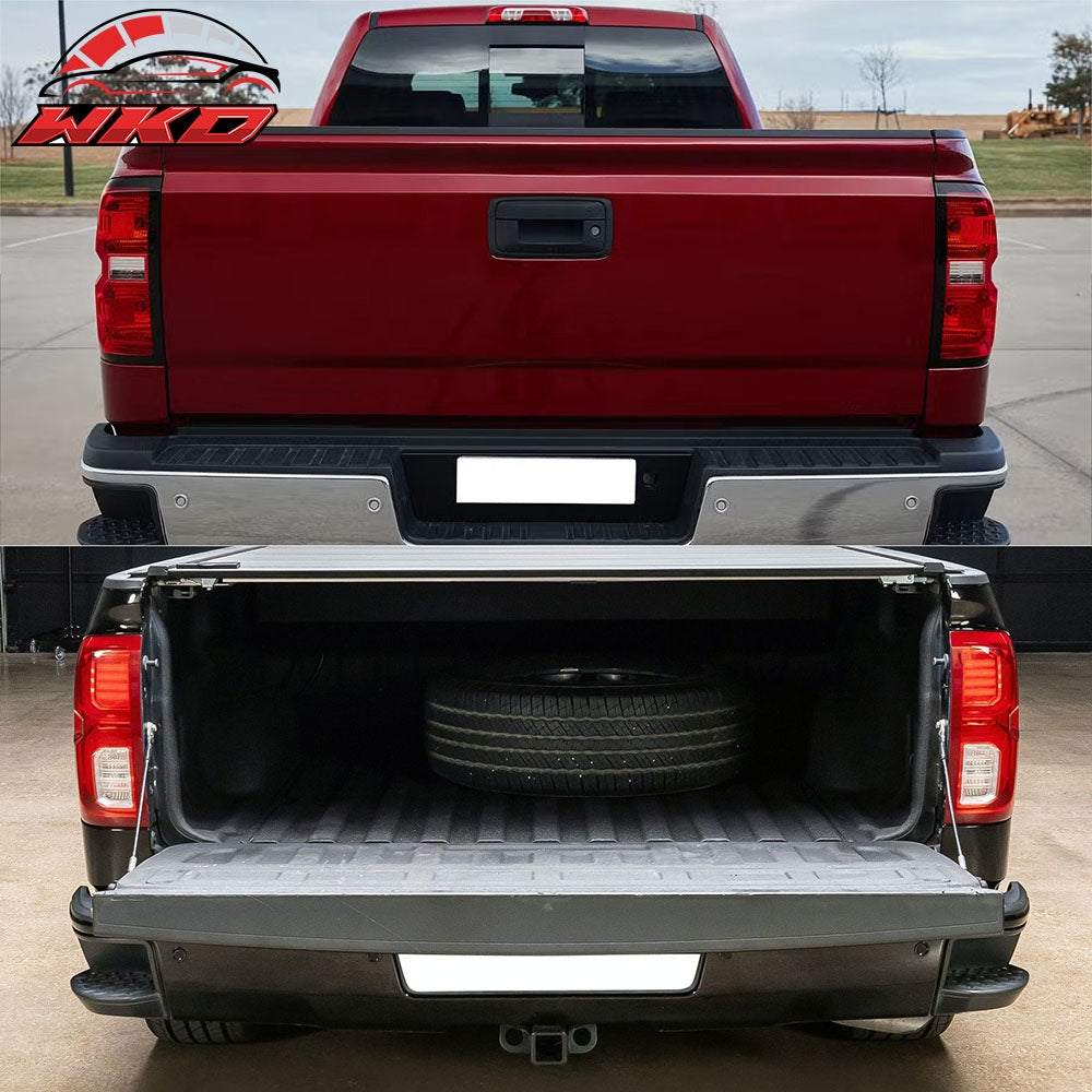 Fits 14-19 Silverado Sierra 1500 2500HD 3500HD Tailgate Molding Protector Cover
