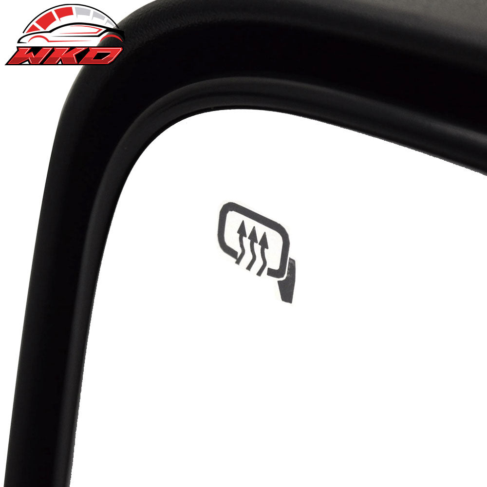 Fits 03-07 Silverado GMC Sierra Side Tow Towing Mirror Heated Power Arrow Lamp