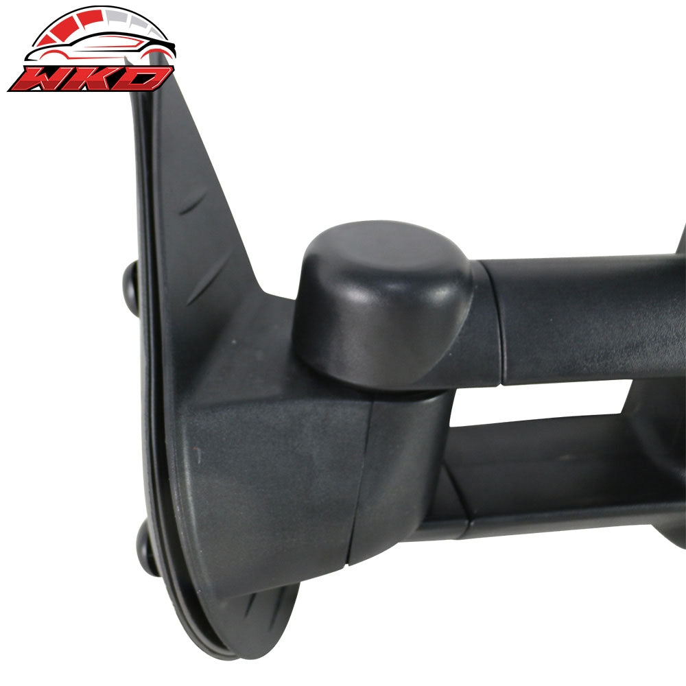 Fits 07-14 Silverado Sierra Towing Mirrors Power Heated Signal Arrow Light Set