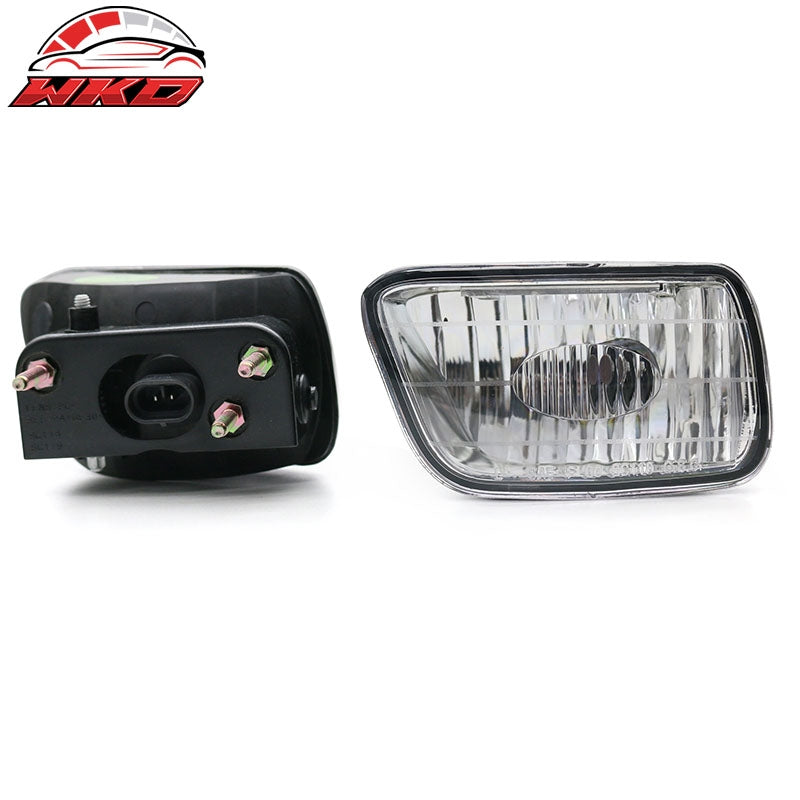 Fits 02-09 Chevy Trailblazer & Isuzu Ascender 2PCS Front Bumper Fog Lights Lamps