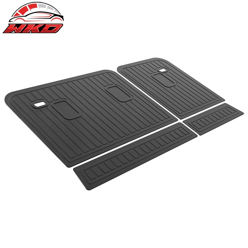 Fits 24-26 Chevy Traverse GMC Acadia Buick Enclave Rear Seat Back Protector Mats