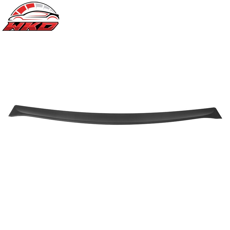 Fits 11-23 Chrysler 300 Rear Window Roof Spoiler Matte Black ABS Top Visor Wing