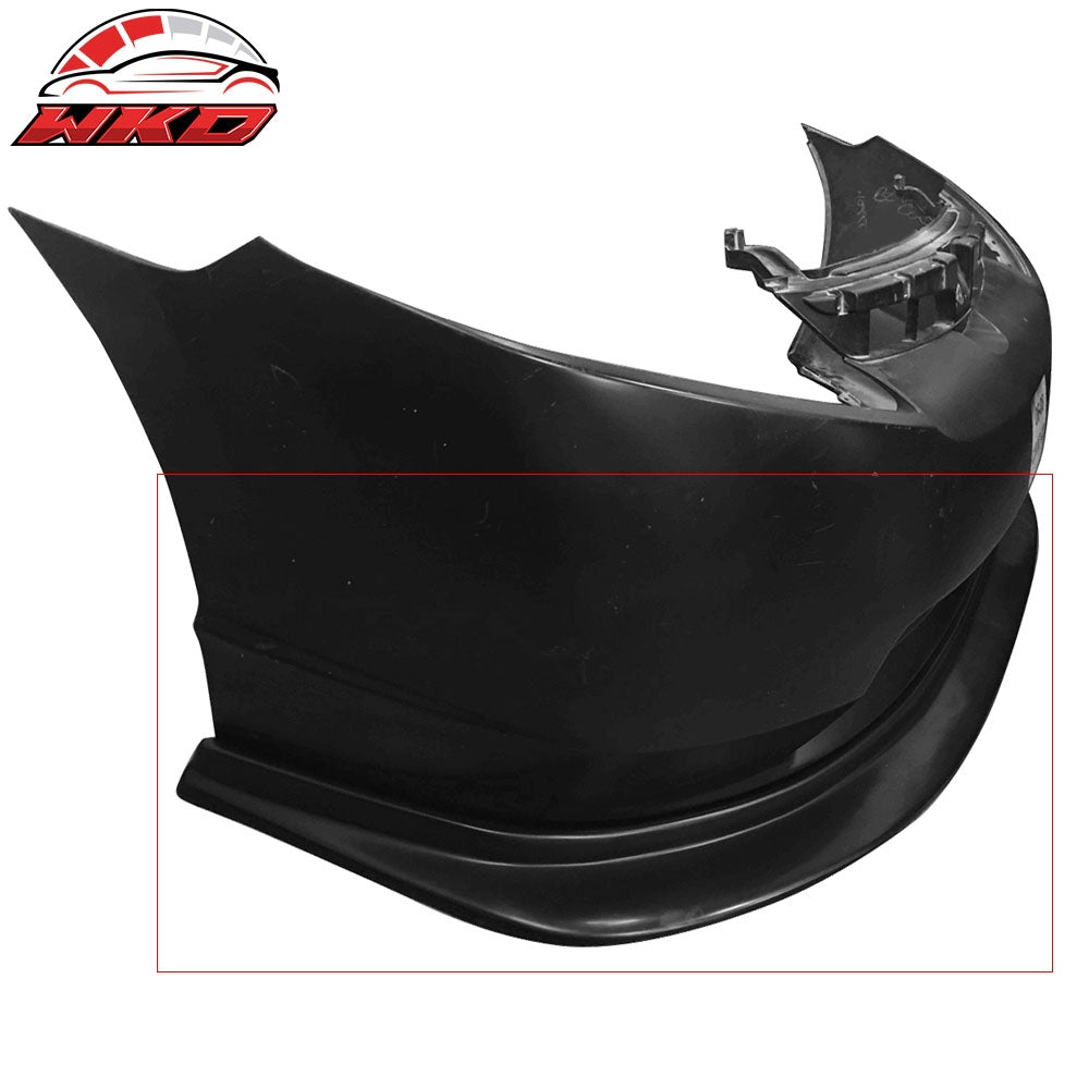Fits 06-08 Honda Civic FA5 4Dr Sedan Ikon Aero DP Front Lip Bumper Splitter