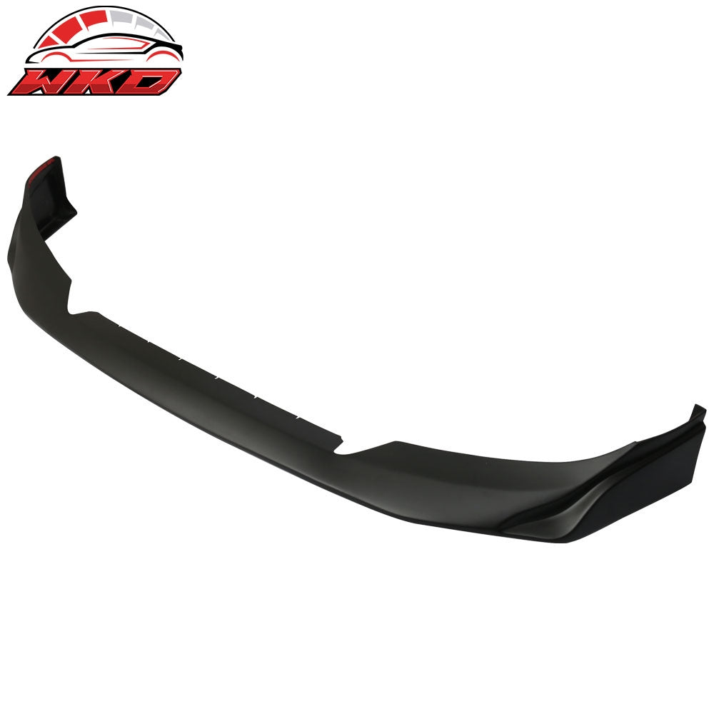 Fits 16-18 Honda Civic Coupe Sedan JS Racing Front Bumper Lip Spoiler - PU