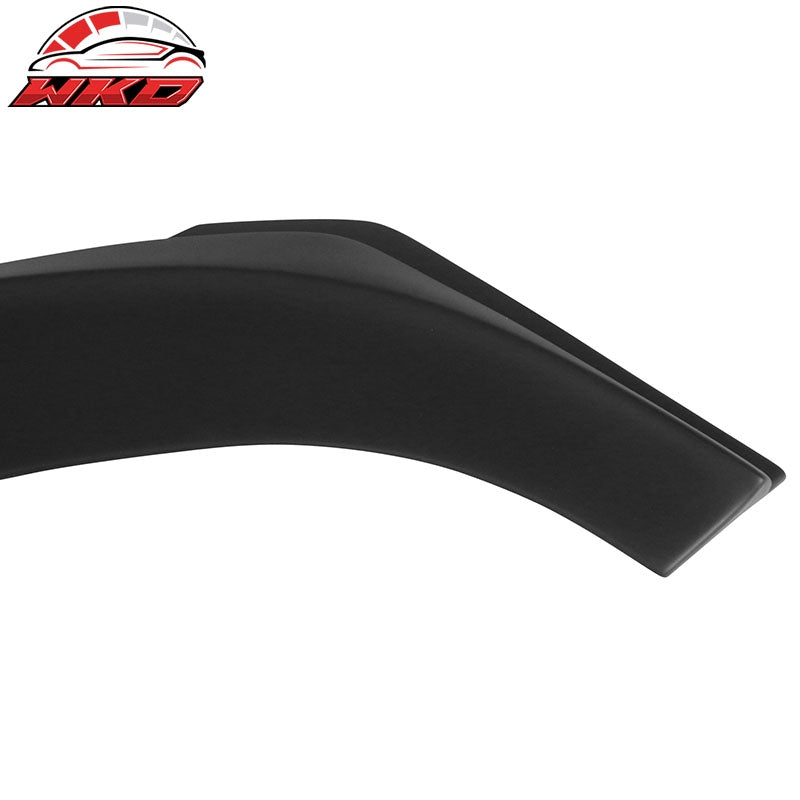Fits 15-23 Dodge Charger SRT Only V3 Style Front Bumper Lip PP - Matte Black