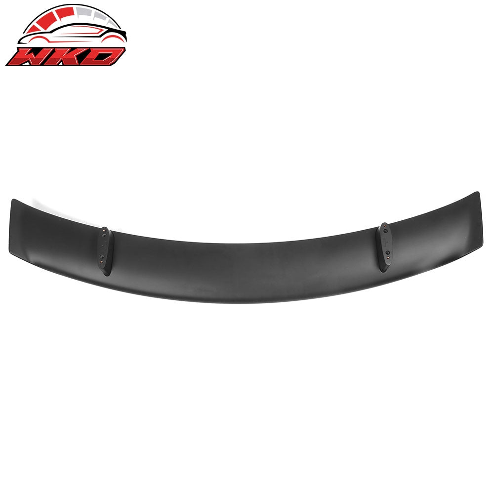 Fits 11-23 Dodge Charger Rear Trunk Spoiler Wing Lip Primer Matte Black - ABS