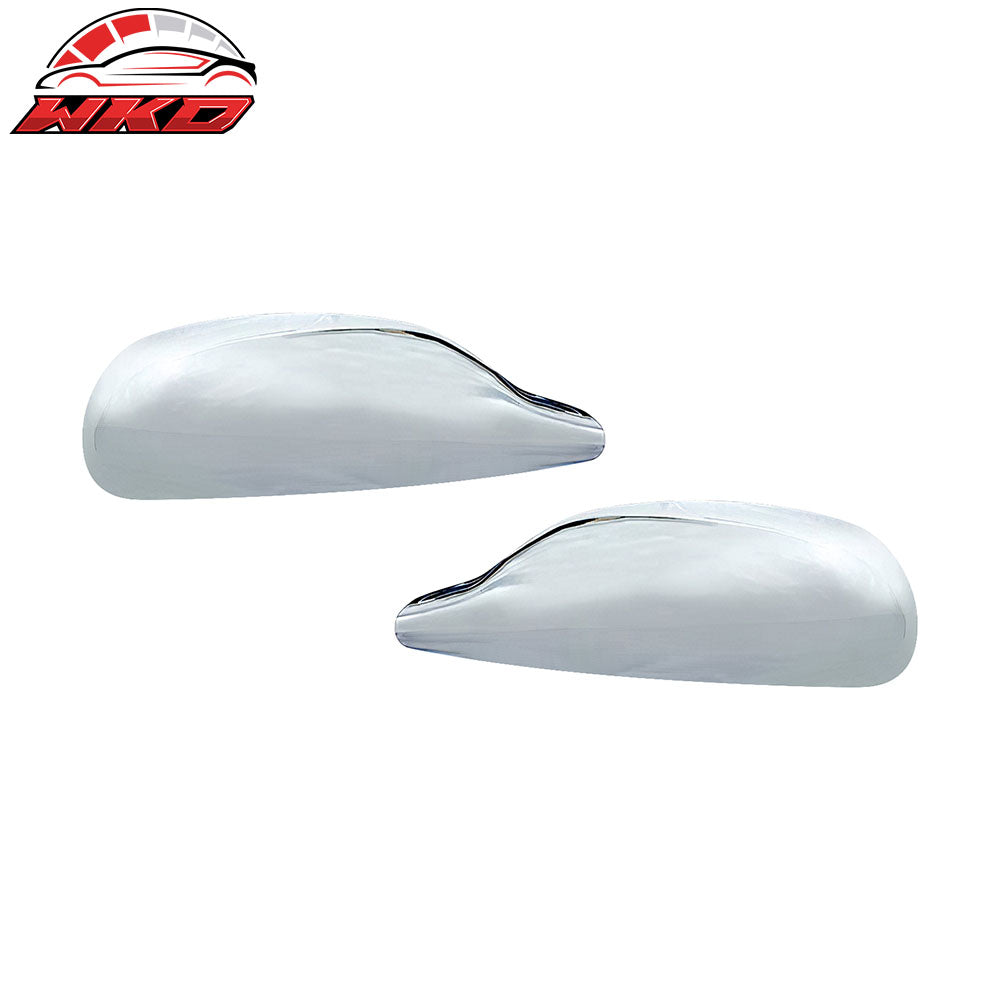 Wholesale 05-11 Dodge Dakota Crew Cab 2PC Rear View Side Mirror Covers Cap ABS Chrome