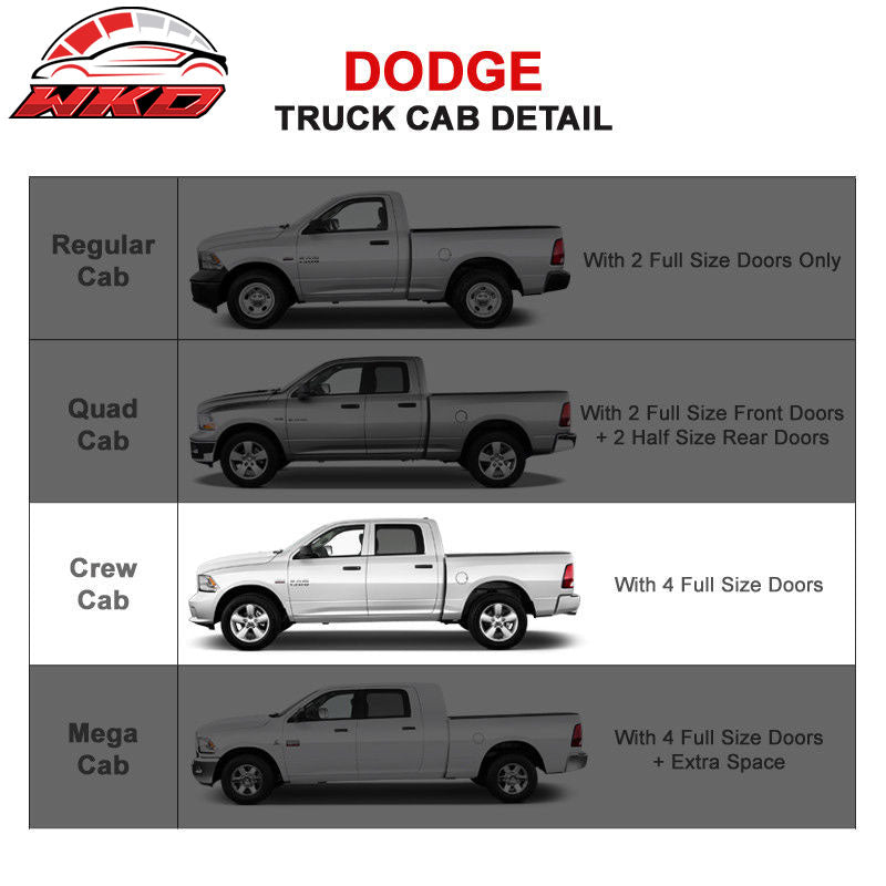 Fits 19-25 Ram 1500 Crew Cab OE Black 5in Side Step Nerf Bars Running Boards 2PC