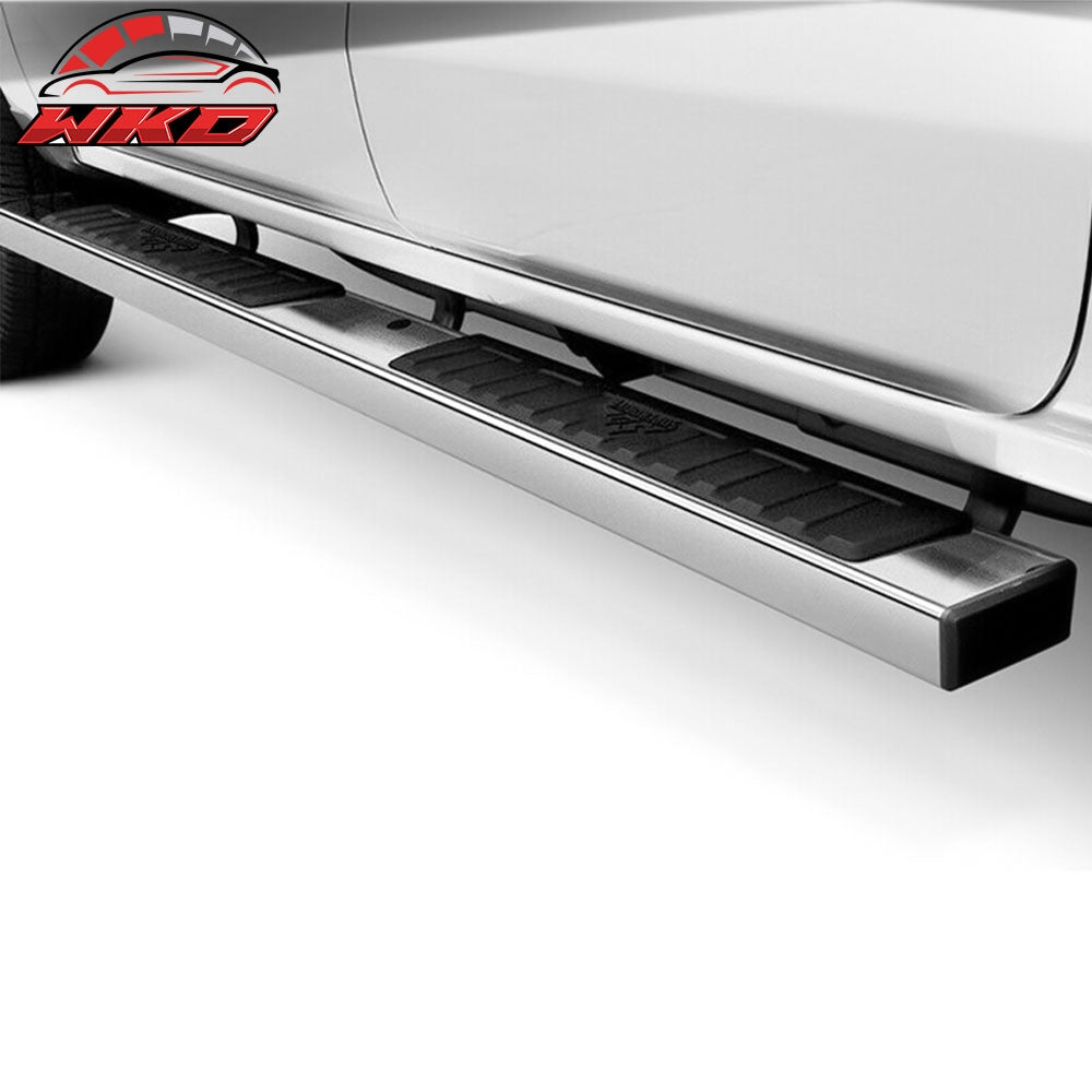 Fits 09-23 Dodge Ram 1500 2500 3500 Quad Cab Black 5" Running Boards Side Steps