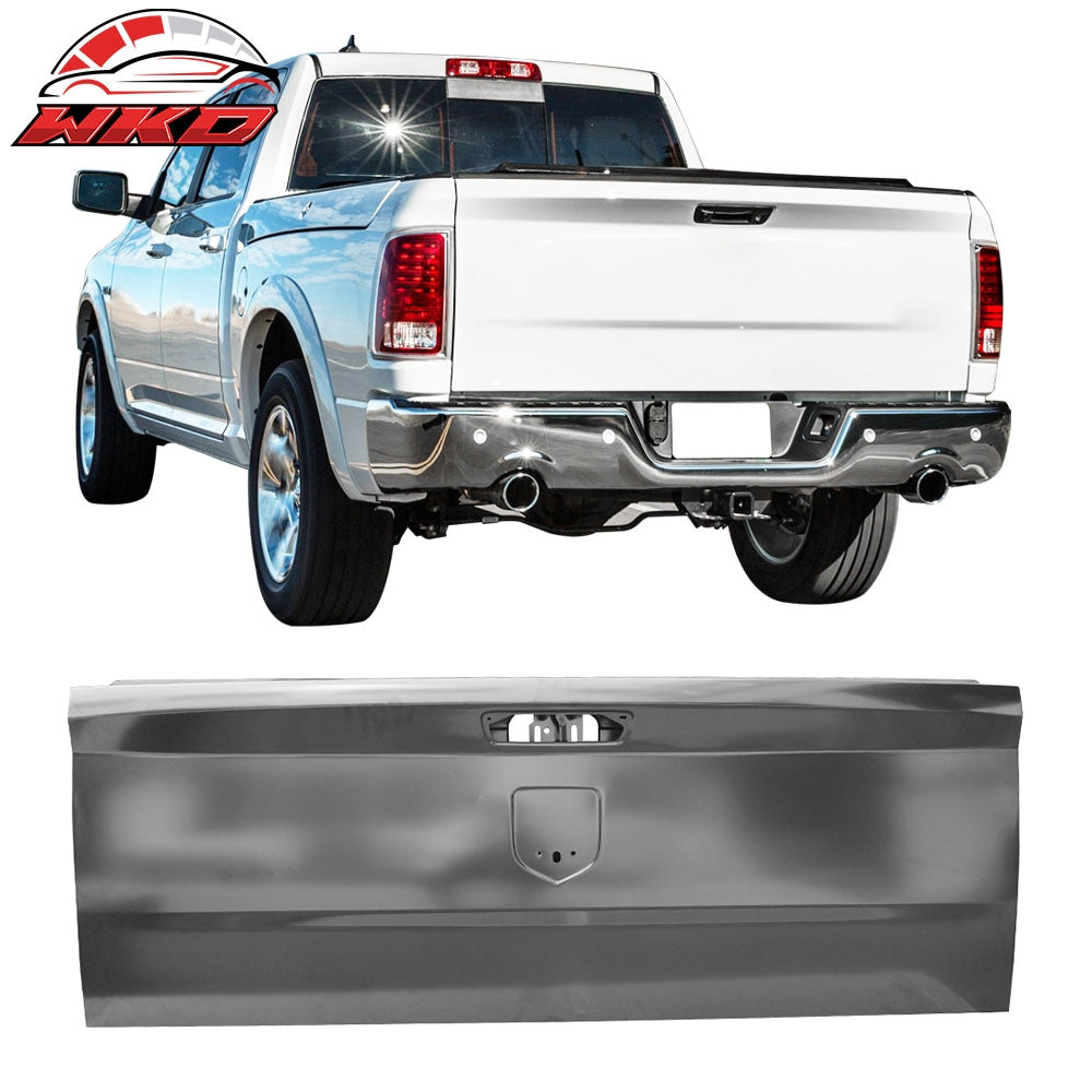 Fits 09-23 Ram 1500 2500 3500 OE Style Black Tailgate - Steel