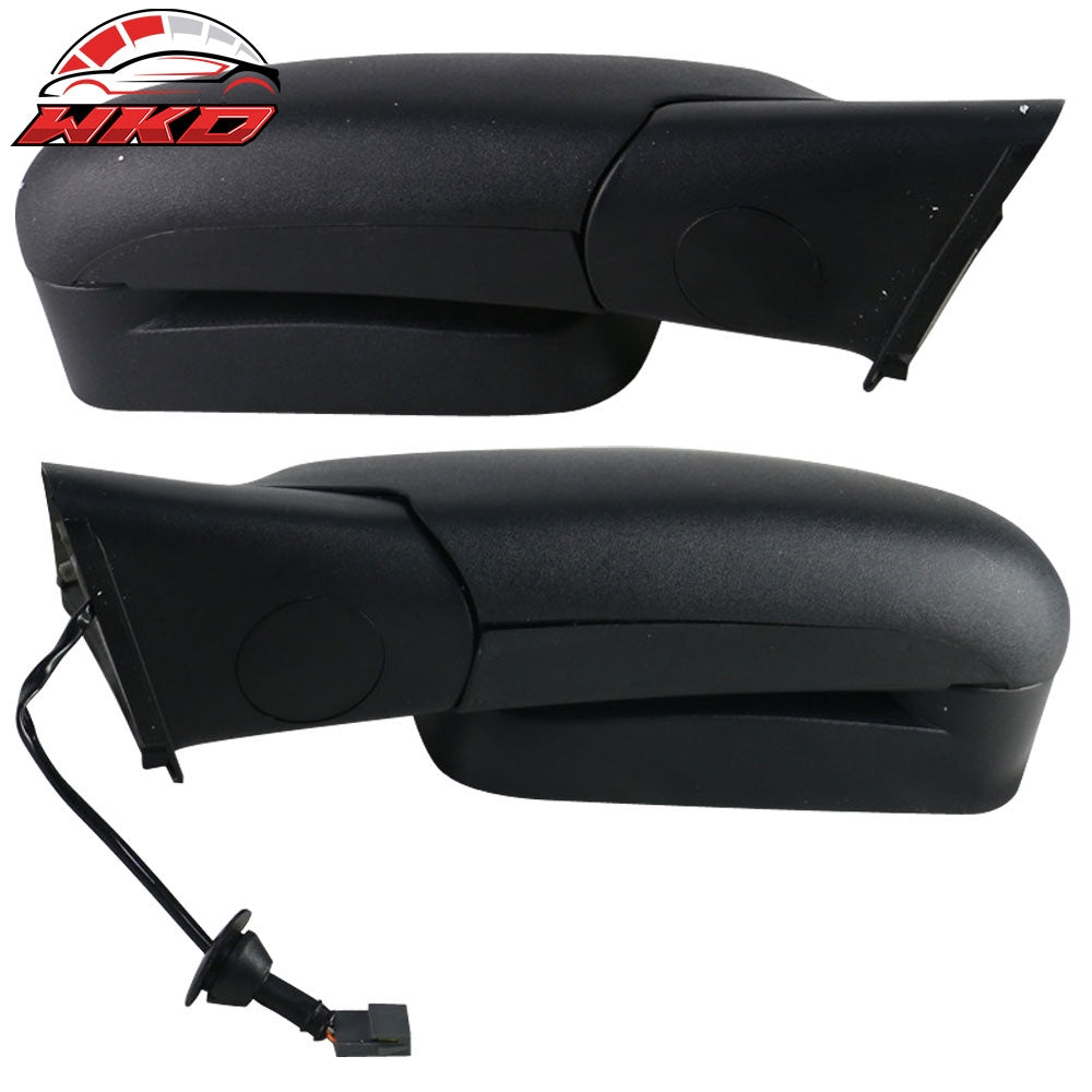 Fits 94-01 Ram 1500 94-02 Ram 2500 3500 Towing Side View Tow Mirrors Power 2PC