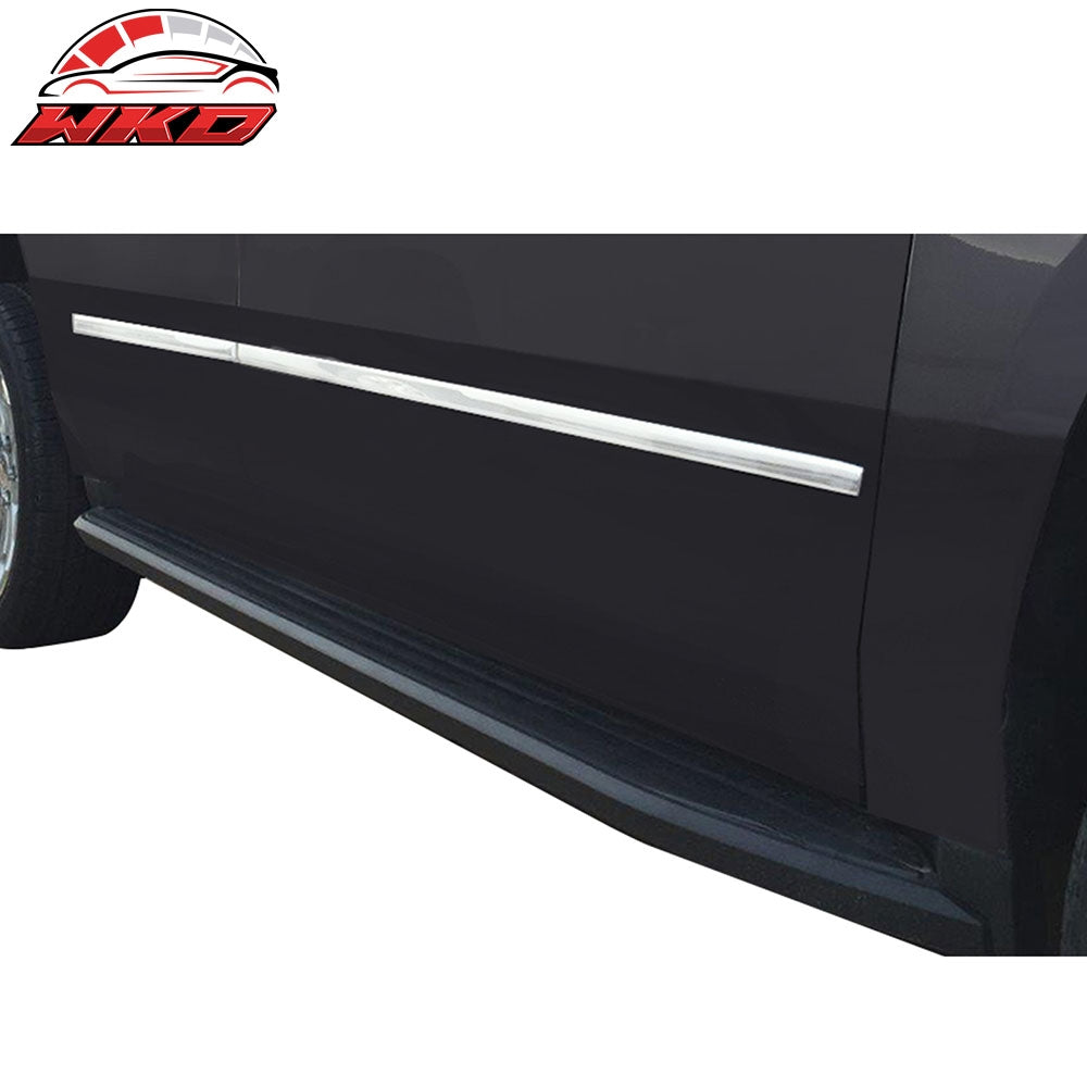 15-20 Chevrolet Tahoe 4PCS RH LH Lower Door Molding Trim Garnish ABS Chrome | Wholesale
