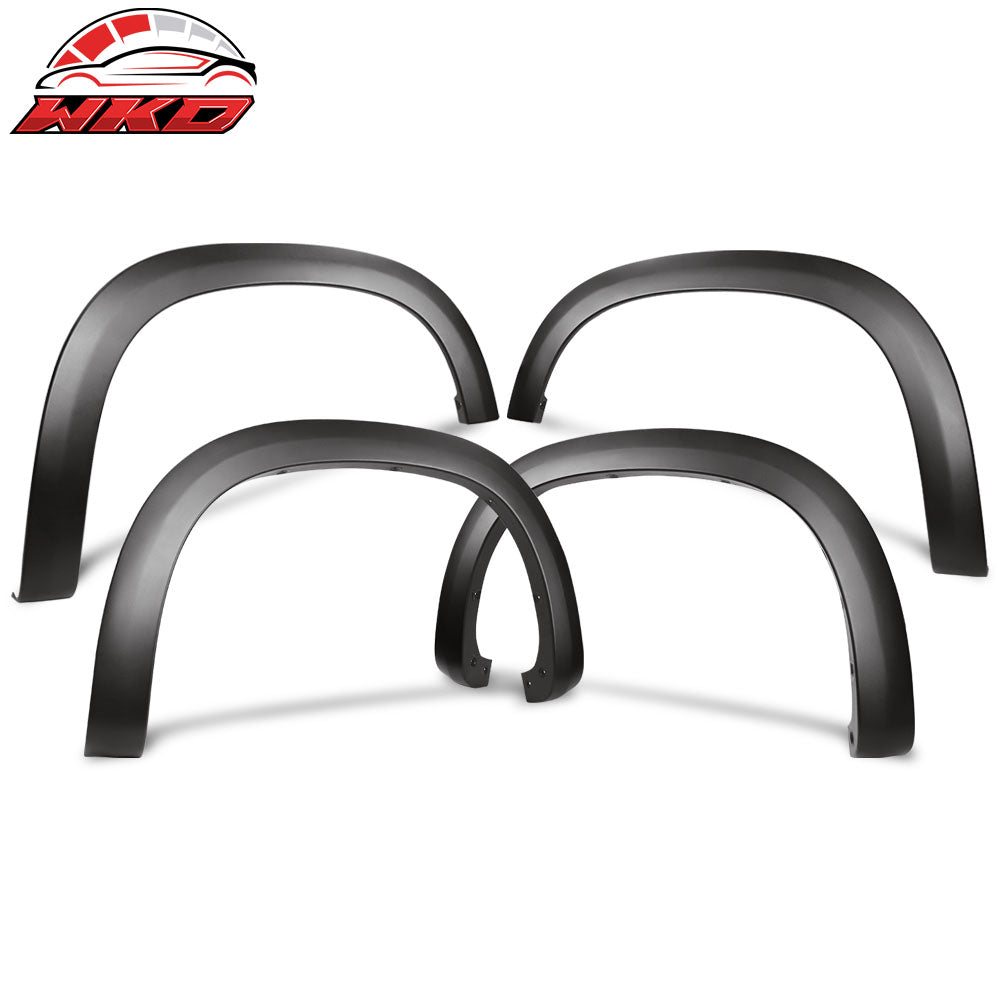 Fits 19-23 Chevy Silverado 1500 OE Style Fender Flares Textured Black 4PC - PP