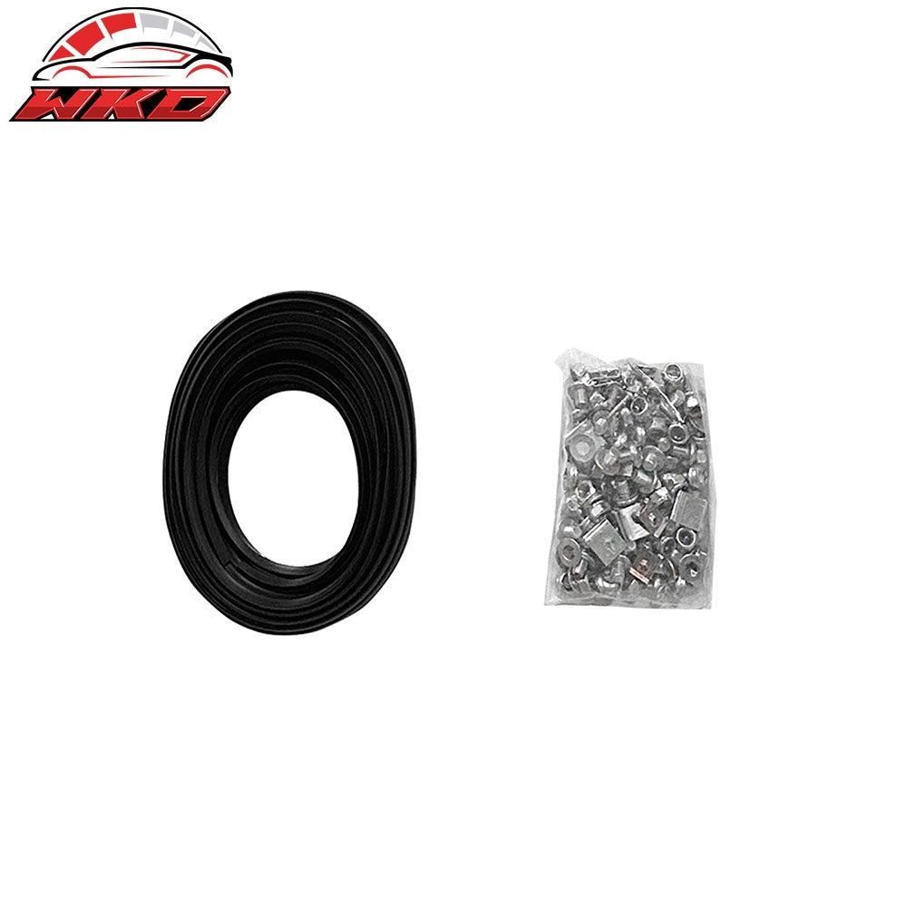 For 06-09 Dodge Ram 1500/2500/3500 Short Bed Bolt Style Fender Flares Smooth ABS