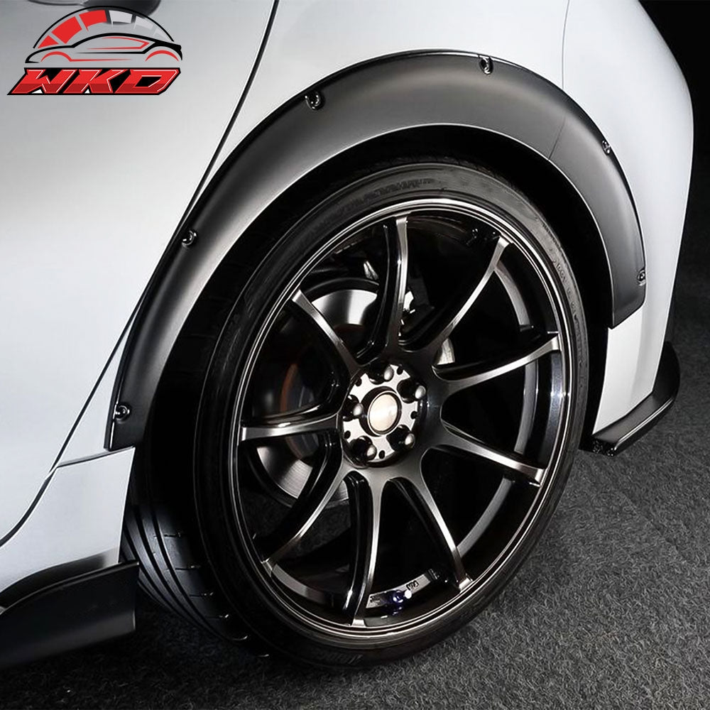 Fits 19-2026 Toyota Corolla Auris E210 5Dr TOMS Style Matte Black Fender Flares 8P