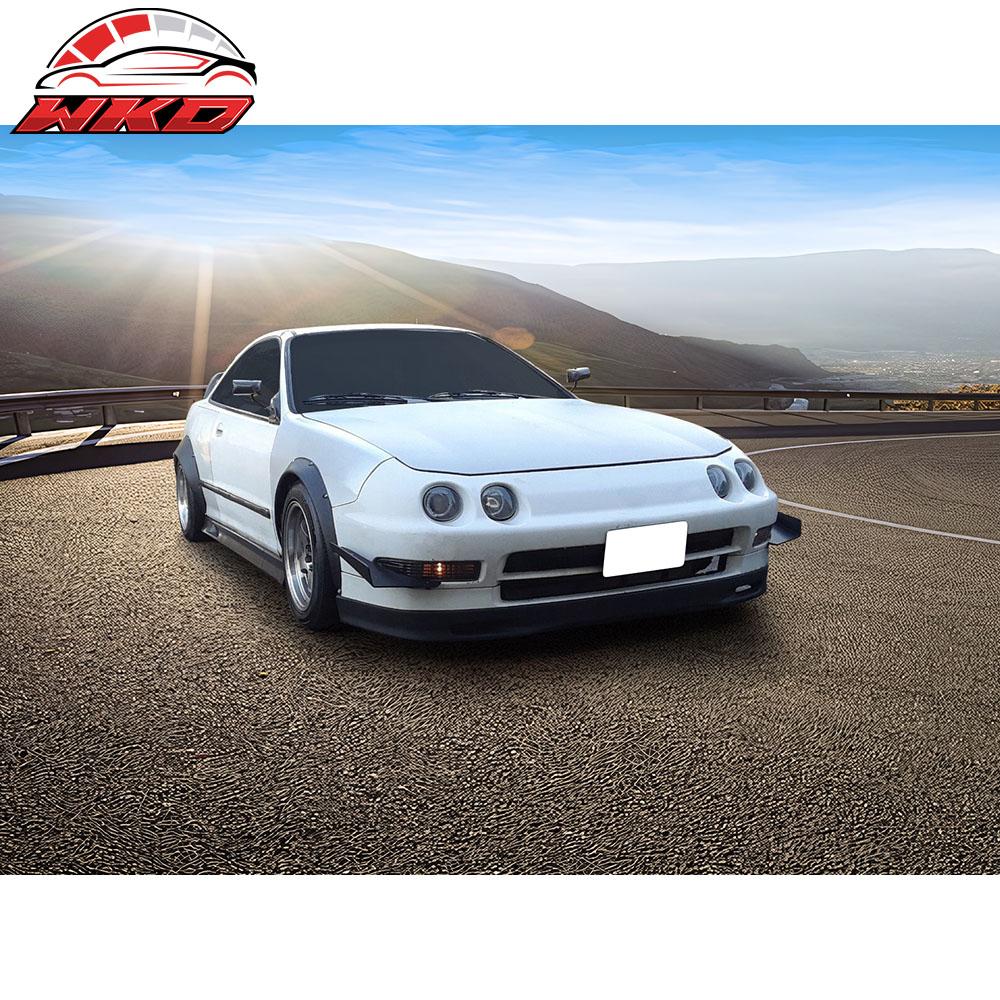 50MM Car Front Tires Wide Body Fender Flares Cover Universal 2x Wheel Arches Kit