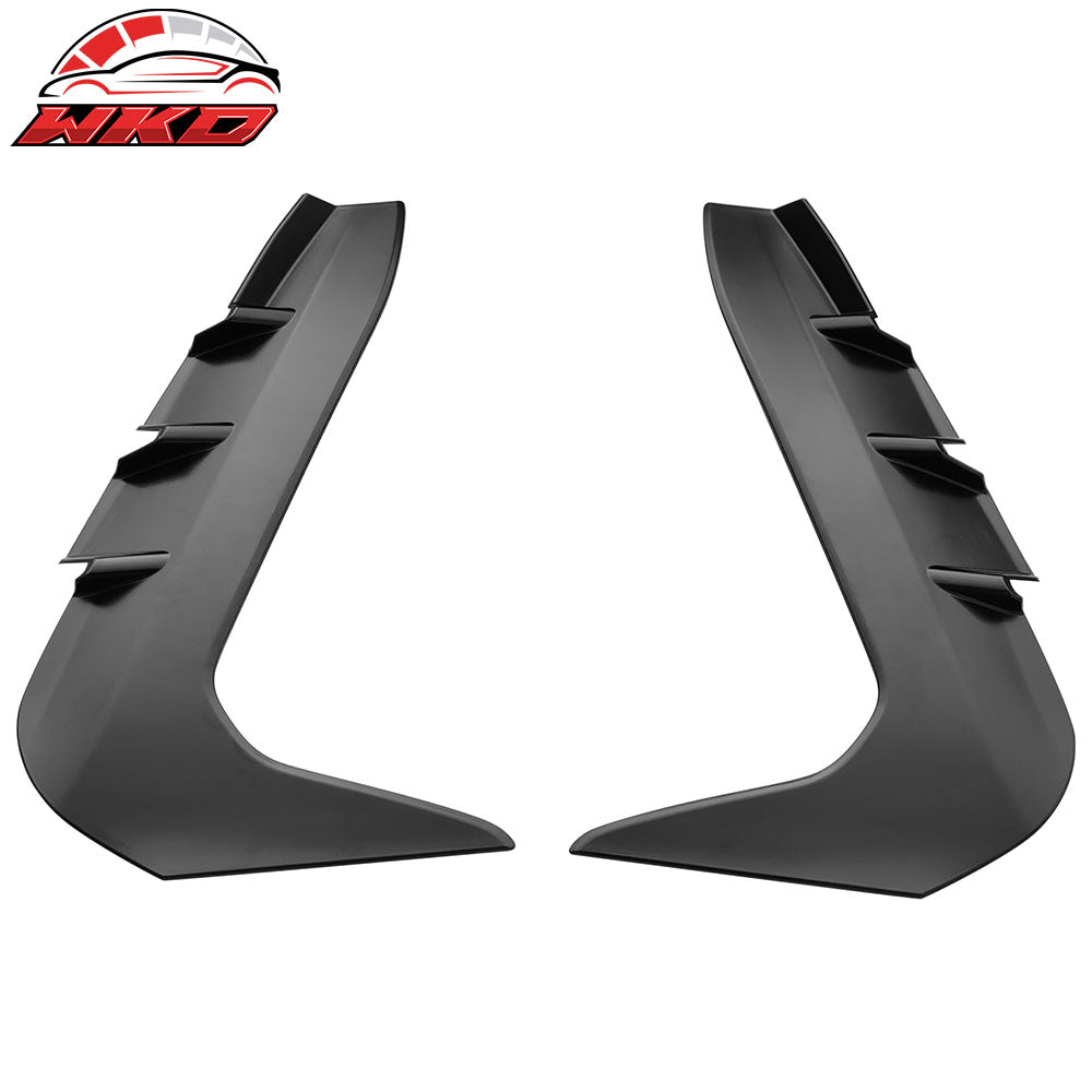 Fits 22-26 Toyota GR86/Subaru BRZ STI Style Matte Black Front Fender Side Vents