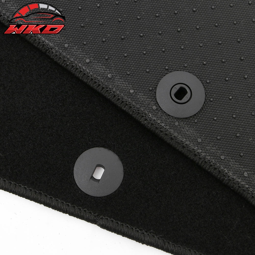 Fits 23-25 Genesis Electrified G80 Anti-Slip Floor Mats Carpets Nylon 4PCS Black