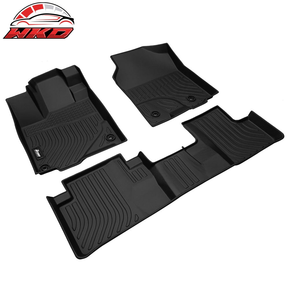 Fits 16-18 Acura RDX w/ 8-Way Power Seats All Weather 3D Floor Mats Carpets TPE