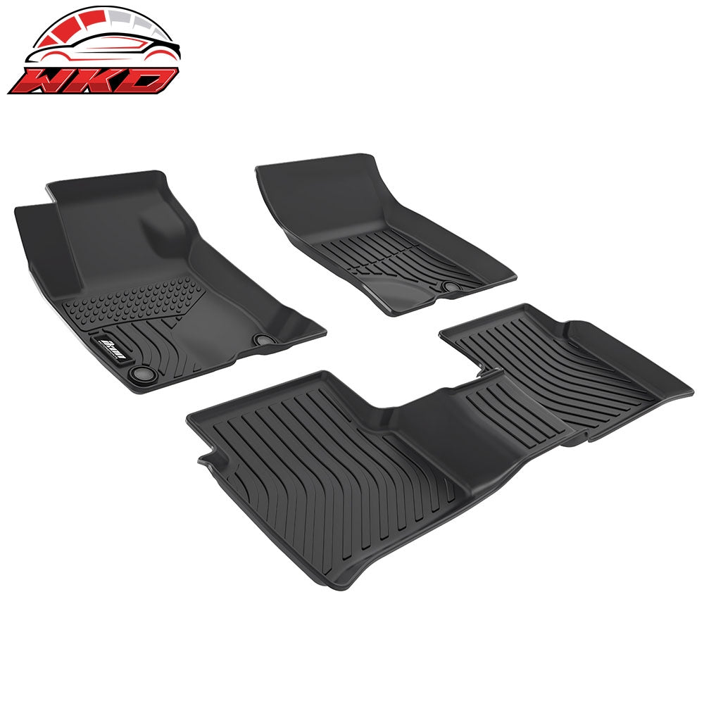 Fits 20-25 Lincoln Corsair Floor Mats TPE Carpet 3D All Weather Waterproof Liner