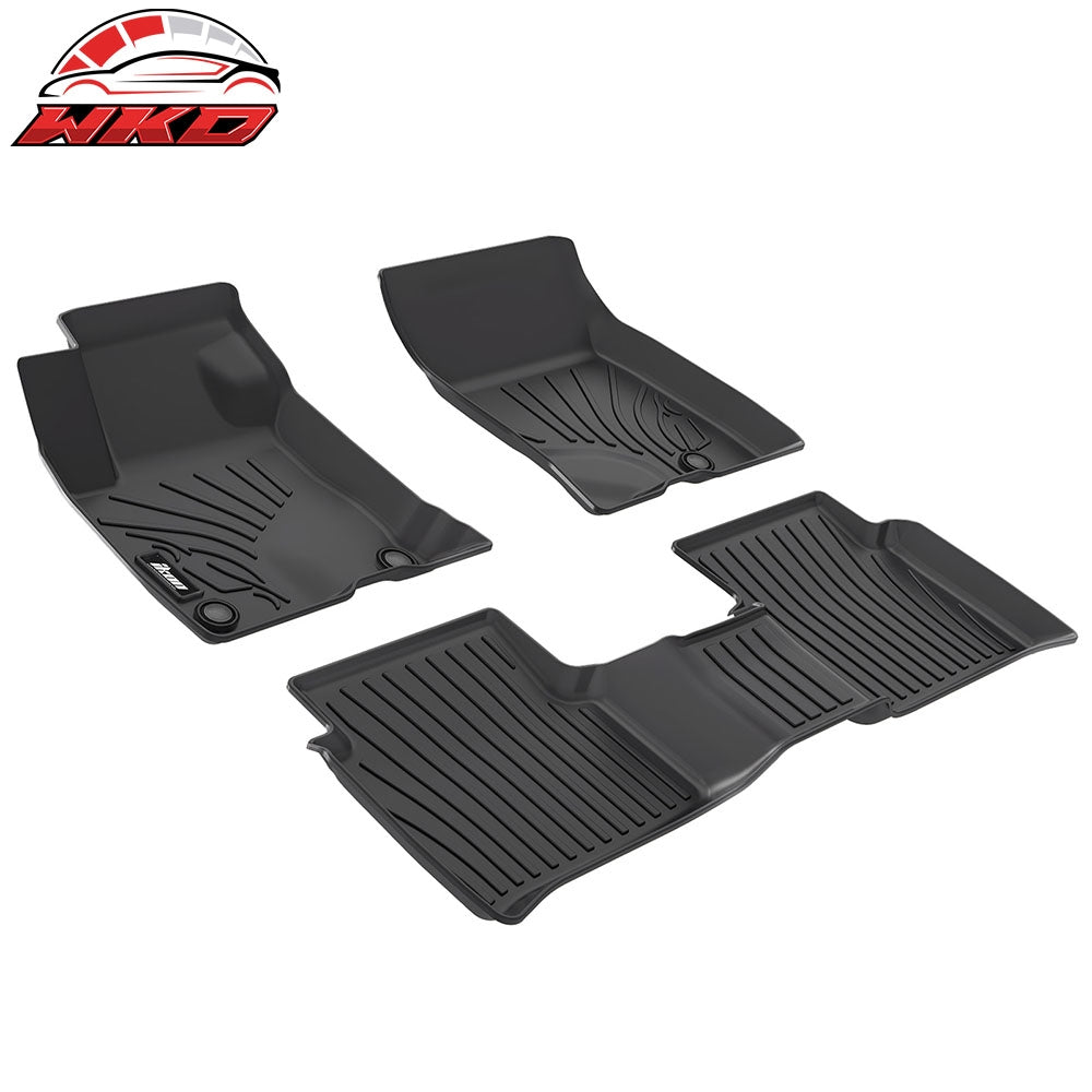 Fits 20-25 Lincoln Corsair Floor Mats TPE Carpet 3D All Weather IKON Style Liner
