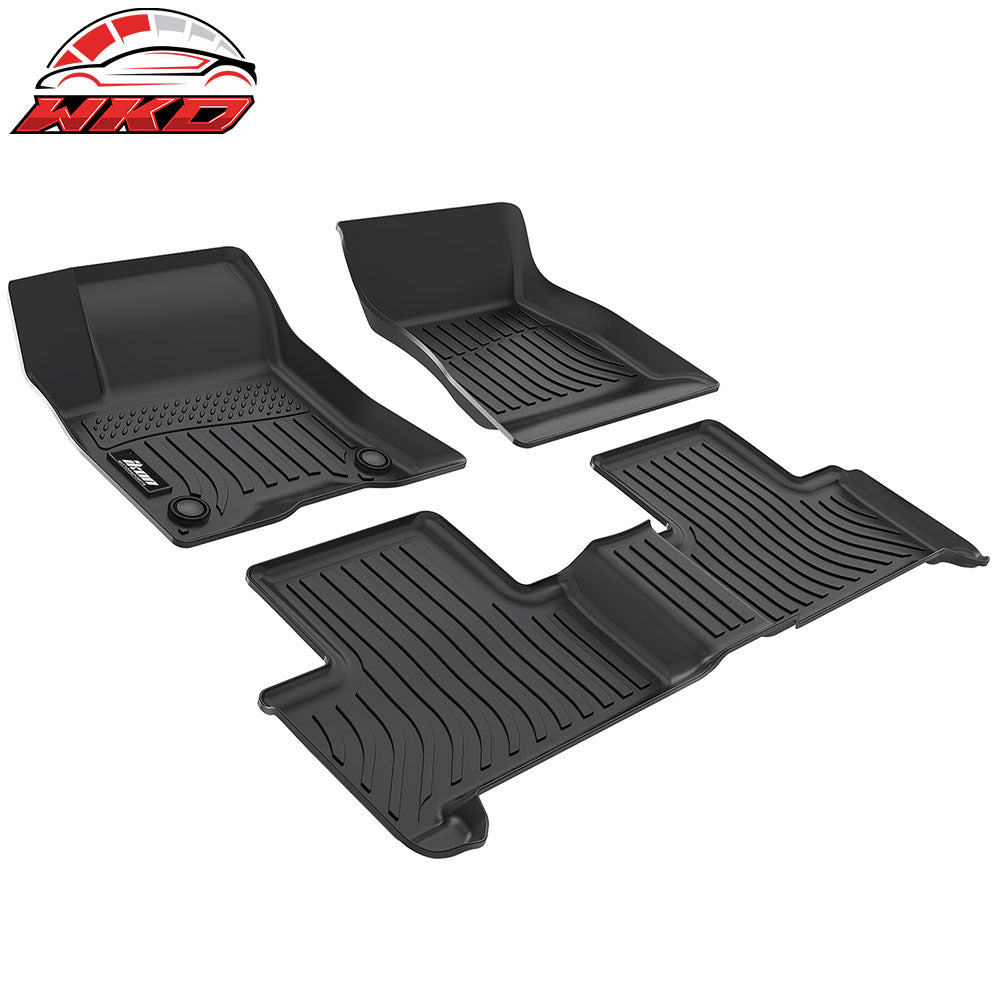 Fits 22-25 Benz X243 EQB 250+/300/350 5-Seats Floor Mats TPE All Weather Carpets
