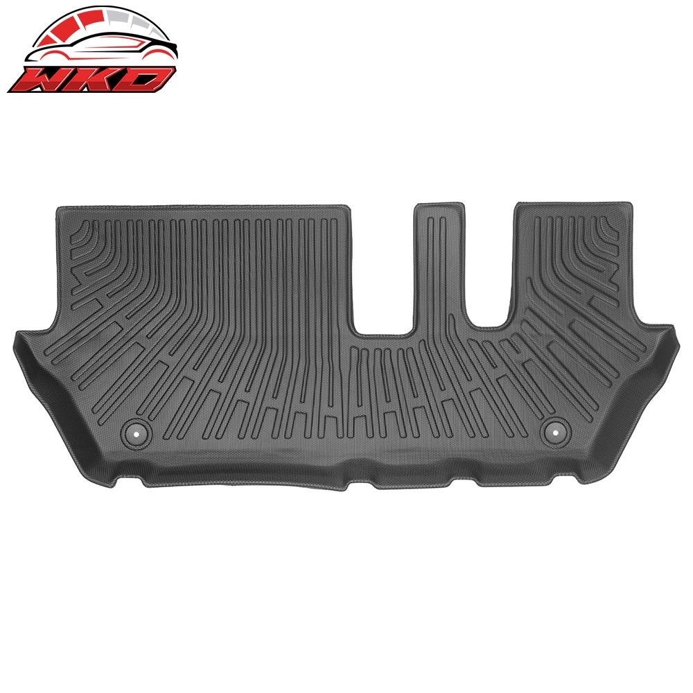 Fits 25-26 Infiniti QX80/Nissan Armada Bench Seat Floor Mats TPE 3D Carpet Liner