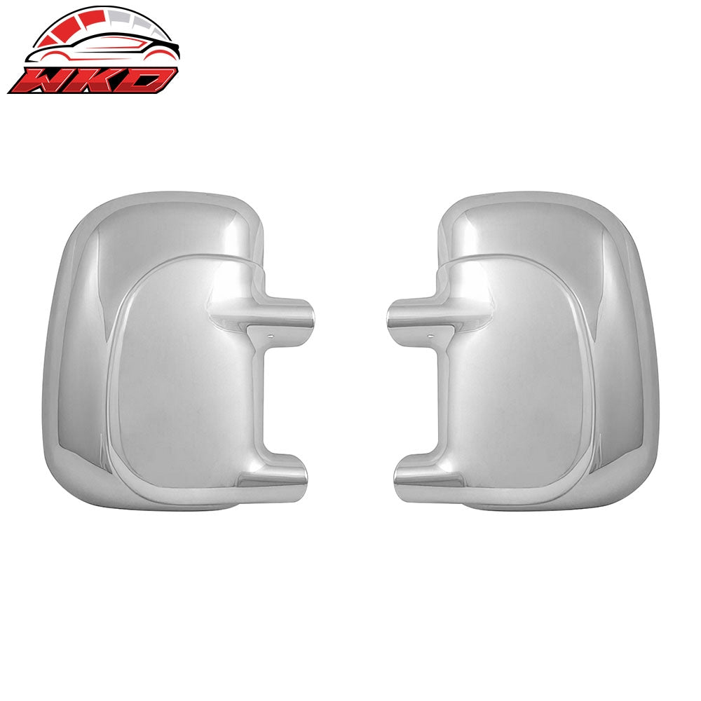 Wholesale 00-05 Ford Excursion 2PCS Side Mirror Cover W/O Signal Light Cut Out Chrome