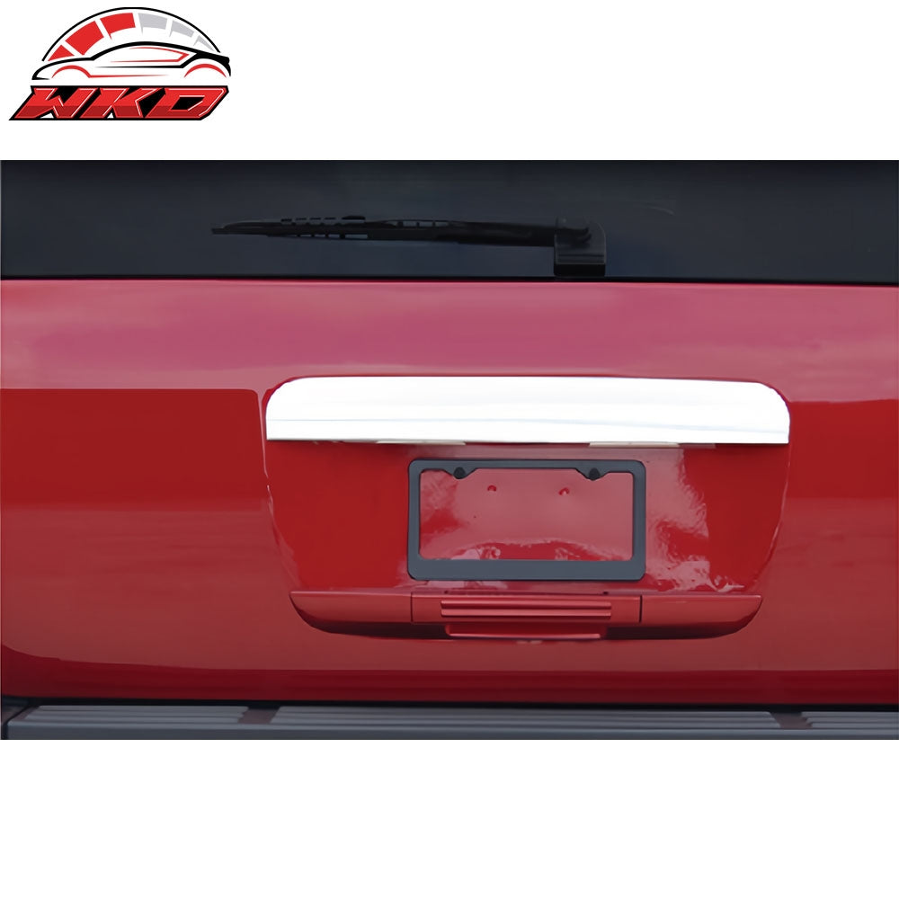 Fits 03-10 Ford Expedition Trunk Rear Door Tailgate Top Molding Cover Chrome ABS