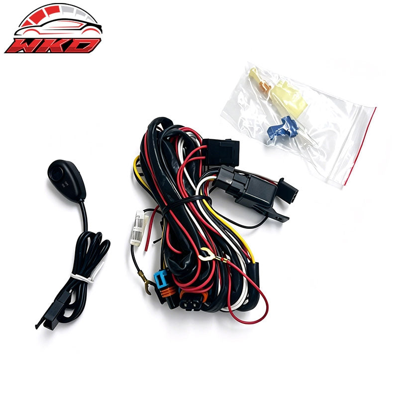 Fits 01-03 Ford Explorer Sport Bumper Driving Fog Lights Clear Lens W/Wiring