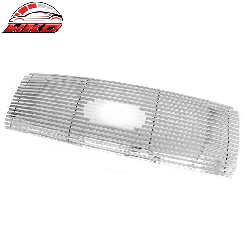 Fits 2009-2014 Ford F-150 XLT Billet Style Front Grille Chrome Stainless Steel