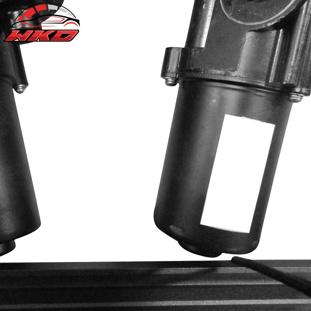 Fits 15-20 Ford F-150 Crew Extended Cab Black Running Board Side Step Nerf Bars