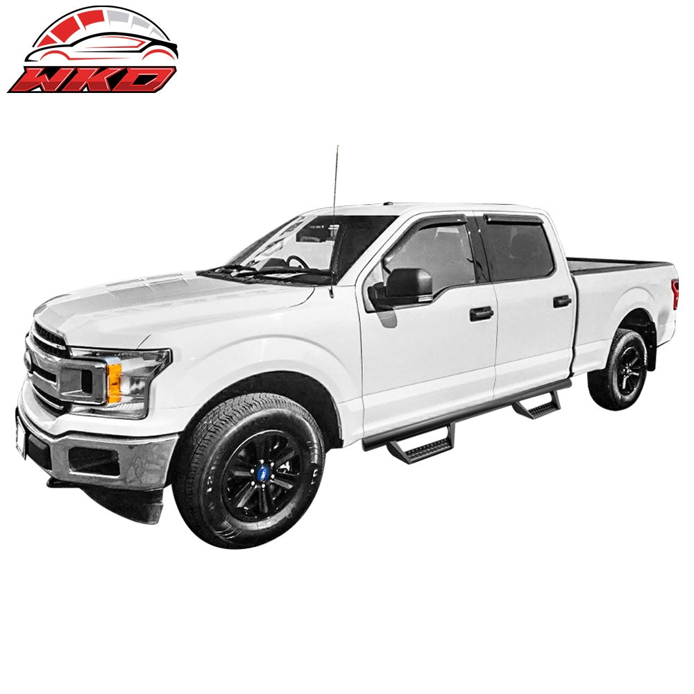 Fits 15-22 Ford F-150 SuperCrew Cab BCK Style Side Step Bars