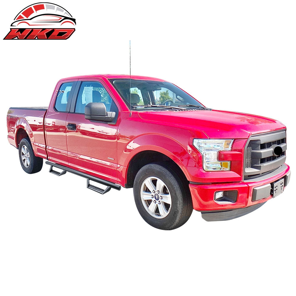 Fits 15-22 Ford F-150 Super Cab BCK Style Side Step Bars