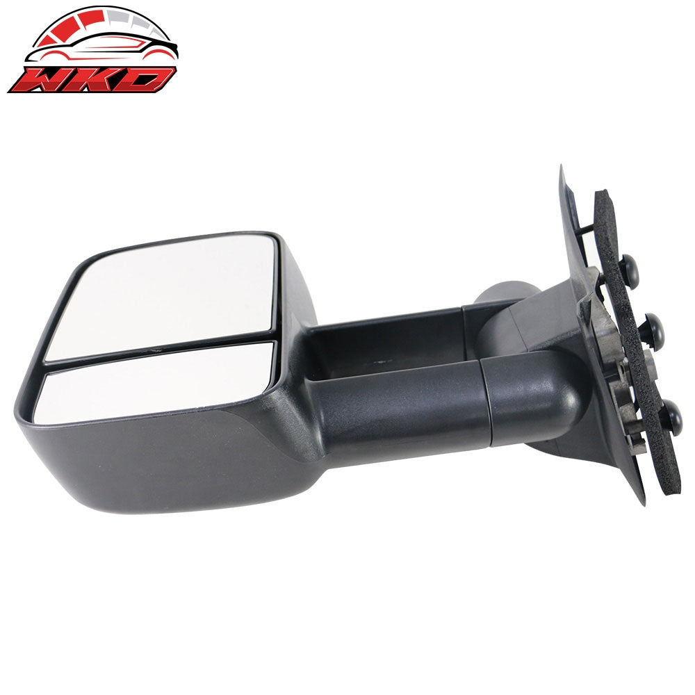 Fits 97-04 Ford F150/250 Side View Towing Tow Mirrors Power Non-Heated Pair 2PC