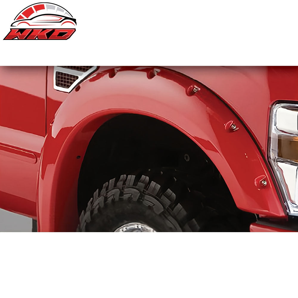 Wholesale 08-10 Ford F250 F350 Superduty Rivet Bolt Style Fender Flares Textured ABS