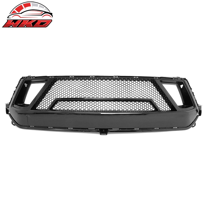 Fits 24-26 Ford Mustang EcoBoost/GT Grille Shelby Super Snake Style Gloss Black