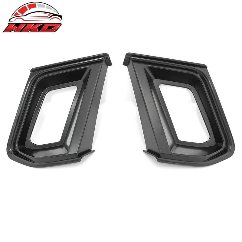 Fits 24-26 Ford Mustang Ecoboost GT Style Front Upper Grille Matte Black ABS 2PC