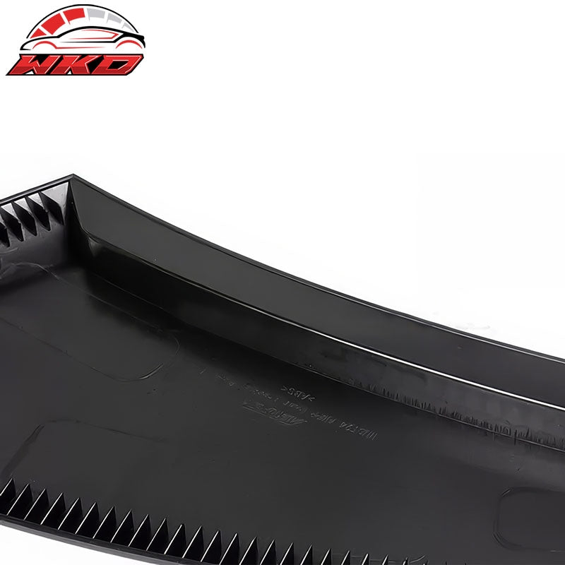 Fits 24-26 Ford Mustang IKON ABS Rear Fender Vent Door Garnish Cover Gloss Black