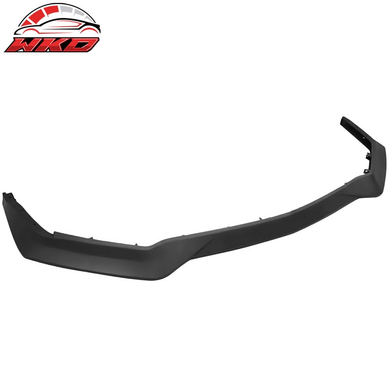 Fits 18-23 Ford Mustang GT R Spec Style Unpainted PP Front Bumper Lip Splitter