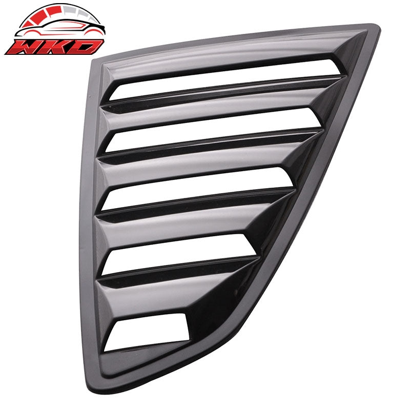 Fits 15-23 Ford Mustang Coupe OE Style Side Quarter Window Louver Scoop Cover PP