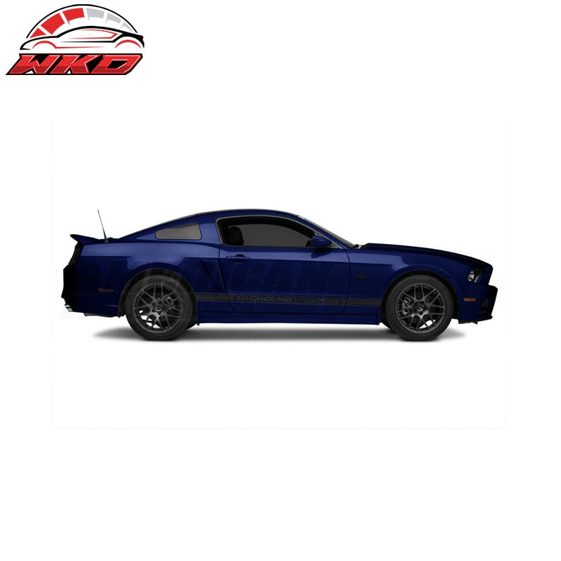 Fits 10-14 Ford Mustang Coupe GT350 Style Side Window Louvers 2PC